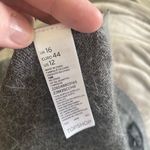 Top Shop grey embellished beaded angora blend sweater size 12 Photo 4
