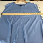 J. Jill Wearever Double Face Center Seam Top Periwinkle Blue Size M Size L Photo 10