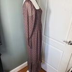 Betsey Johnson Betsy Johnson Floral Smocked Maxi Dress Long Sleeve Size Small Photo 3