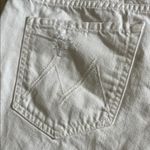 MOTHER The Loosey Fray Short Size 27 White Photo 6