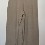 Yogalicious Sweater Knit Pintuck Culotte Pant Shadow Rock Cream Beige Size Small Photo 0