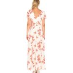Privacy Please  Cream "Rebecca" Floral Casual Maxi Dress Size Small Photo 2