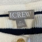 J.Crew  Striped Cotton Lady Jacket Cardigan Size 2X Photo 9