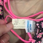 Vintage Pacific Connections Neon Pink Daisy One‎ Piece Swimsuit Medium Photo 4