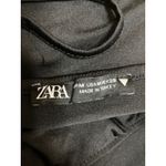 ZARA  Black Lace Sleeveless V Neck Cami Camisole One Piece Bodysuit Tank Top Sz M Photo 3