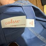 Colsie Denim Blue Bralette with White Lace Size XL Photo 6