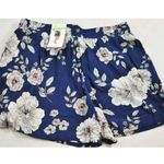 ✨ c wonder nouveau floral shorts✨ Blue Size XL Photo 4