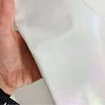 Zyia  Active White Unicorn Luxe Iridescent 7/8 Legging Size 6-8 Photo 13