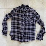 Paige Like New Purple/Gray Longsleeve Flannel Sz L Photo 0