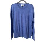 SAINT‎ ART Crewneck Extra Fine Merino Sweater Blue NWT Small Photo 1