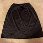 Vintage Warners black half slip size small Photo 3