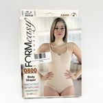 Formeasy Body Shaper 0800 Womens Medium Black Firm Compression Body Suit Control Photo 0