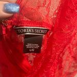 Victoria's Secret ✨Victoria Secret Teddy Lace Sexy Red Sz Large Romper✨ Photo 7