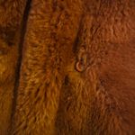 CoffeeShop New York Brown rust Faux Fur Coat Size S women's Photo 4