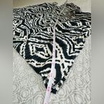 Seafolly Anthropologie Zanzibar V Neck Black White Cover Up Midi Dress Size M Photo 6