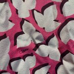 Diane Von Furstenberg NWOT  Pink & White Logan Leaf Silk Blouse Size 0 Photo 1