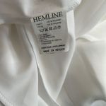 Hemline  Frida Slip Dress in White satin nwt small Photo 4