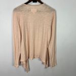 Destination 365 Cardigan M Blush Open Front Minimalist Soft Quiet Luxury Basics Pink Size M Photo 3