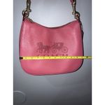Coach  F72702 Pink Jes Hobo Horse & Carriage Saddle Pebbled Leather Shoulder‎ Bag Photo 12