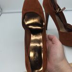 breckelle's Breckelle MARISA, ANKLE STRAP SUEDE HEELS Photo 11