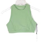 We Wore What NWT  Racerback Bra Top High Neck Fair Green Size Small S NEW $68 Photo 1