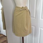 Tory Burch  double breasted button down khaki skirt Photo 5