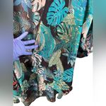 Mudd  Tropical kimono cardigan women’s size medium Photo 6