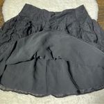 ZARA  Basic Collection Black Skater Mini Skirt Photo 4
