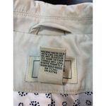 LL Bean Blazer Womens Size‎ 8 Button Front Neutral Beige Career Business Jacket Tan Photo 6