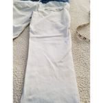 Paige Hoxton Straight Ankle Dip Dye Distressed Deconstructed Stretch Jeans Sz 28 Photo 3