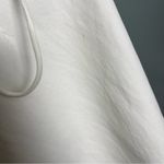 ZARA  Puff Sleeve Open Back White Linen Blend Milkmaid Mini Dress Women’s Size S Photo 9