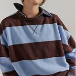 Free People Striped Crewneck Photo 0