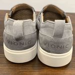 Vionic  Kimmie Perf Slip On Supportive Sneaker Round To Suede Leather Gray 7M Photo 7