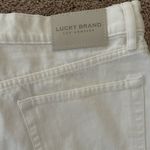 Lucky Brand  White Denim Relaxed Shorts Size 12/31 New Summer Vacation Chic Photo 2