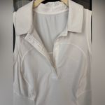 Lululemon  sleeveless polo tank top quick dry collar workour golf performance Photo 5