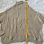 Michael Stars Madison Brushed Jersey Dolman Mock Neck in HEATHER OATMEAL size M Photo 9