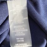 Calvin Klein Jeans Calvin Klein Women's Navy Blue Floral Chiffon High Low Maxi Dress 4 - NWT Photo 13