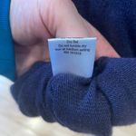 Haley and the Hound navy cashmere pink plaid v neck detail tunic style dress Blue Size XL Photo 9