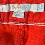 Boden Short‎ Casual Cotton Red Straight Mini Skirt Size 10R Pockets Photo 5