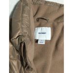 Old Navy  Women Puffer Jacket Tan Fleece Lined Zip Front Size  M Photo 3