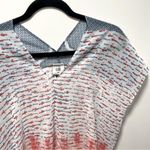 CAbi  Yacht Oversized Tunic Top Firework Print Size X- Small 474 Photo 6