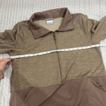 Columbia  Brown Quarter-Zip Pullover‎ Large Photo 4