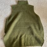 Double Zero Green knit turtle neck tank top Photo 2
