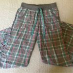 Victoria's Secret Victoria’s Secret Teal/Pink/Gray Plaid Pajama Pants Photo 0