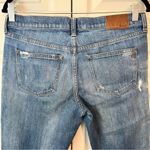 Madewell High-Rise Slim Boyjean with Raw Hem Size 27 Photo 9
