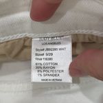 Judy Blue  Skinny Fit White Stretch Denim Factory Ripped and Distressed Jeans 29 Photo 14