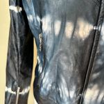 BLANK NYC RARE NWT Tie Dye Leather Jacket Moto Crop Size Small Photo 2