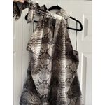 1. State  Women's Snakeskin Sleeveless Going Out Top‎ 3X Pussybow Glam Photo 3