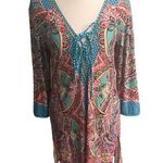 Profile Blush Multicolor Swim Coverup/Sundress Blue Size undefined Photo 0
