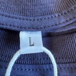 ANRABESS Women's Long Sleeve Pocket Top, Relaxed Fit, Navy Blue, Size L Blue Size L Photo 3